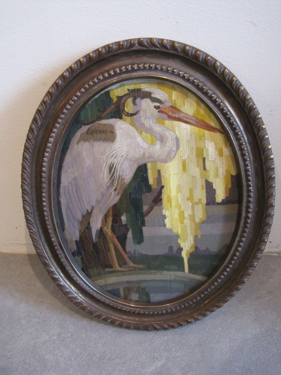 H.J. Eshuys 1888-1967 post-impressionisme olieverf ooievaar 1915 kopen? Bied vanaf 150!