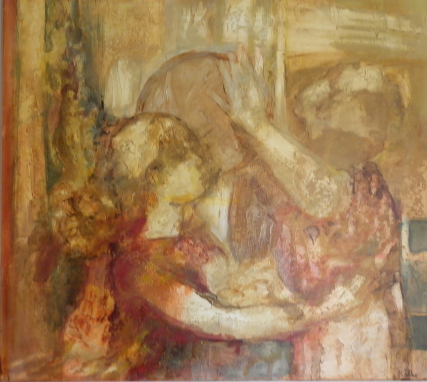 Kathe Ruyssenaars: acryl/ olieverf? op doek, Spelen kopen? Bied vanaf 1500!