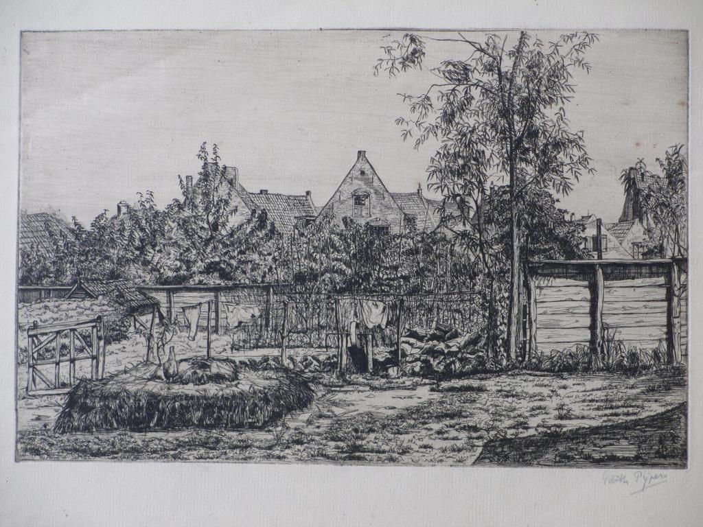 Edith Pijpers, Boerenerf achter woningen, Ets kopen? Bied vanaf 1!