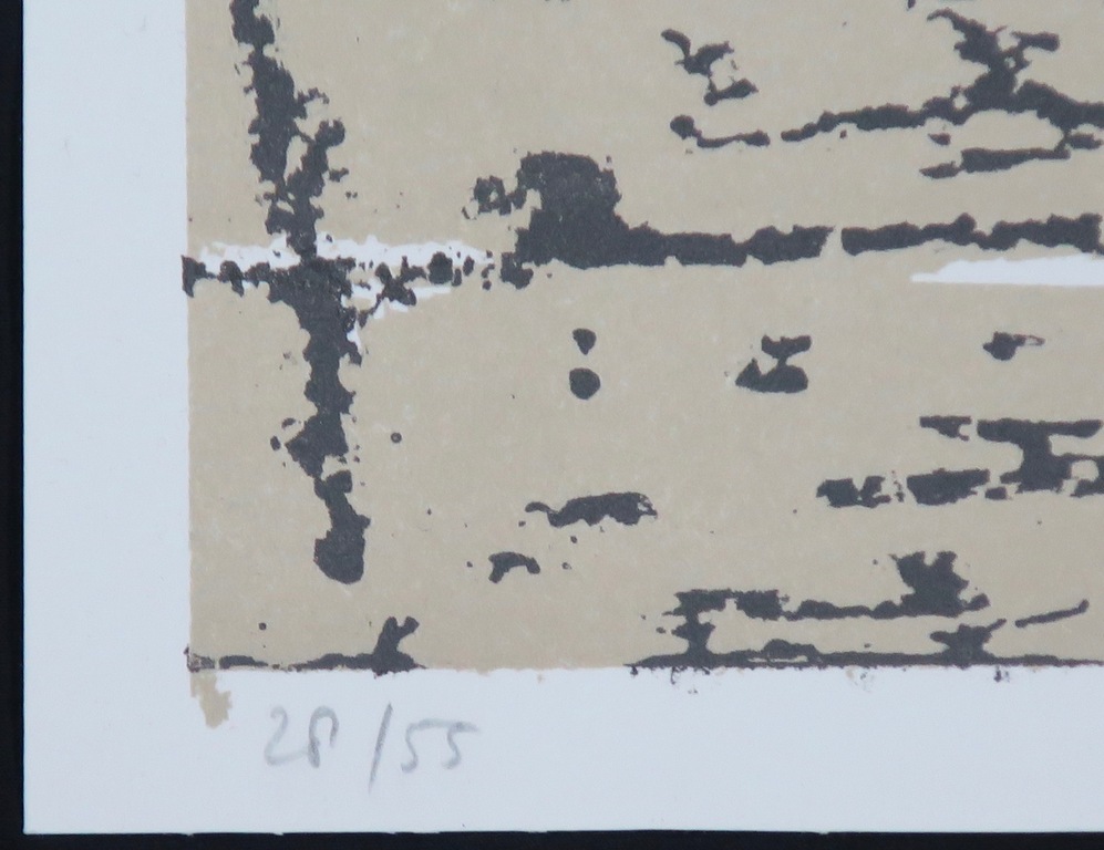 Koen Vermeule: Zeefdruk, Twee figuren (geel/blauw) kopen? Bied vanaf 85!