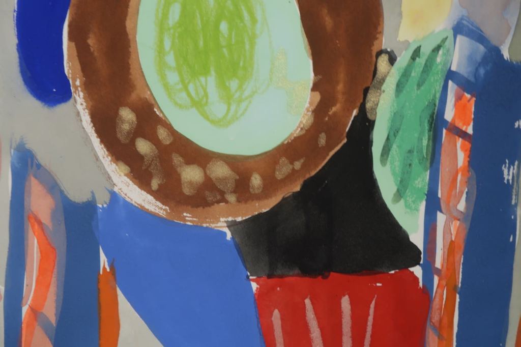 Jurjen de Haan: Gouache, Zonder titel kopen? Bied vanaf 50!