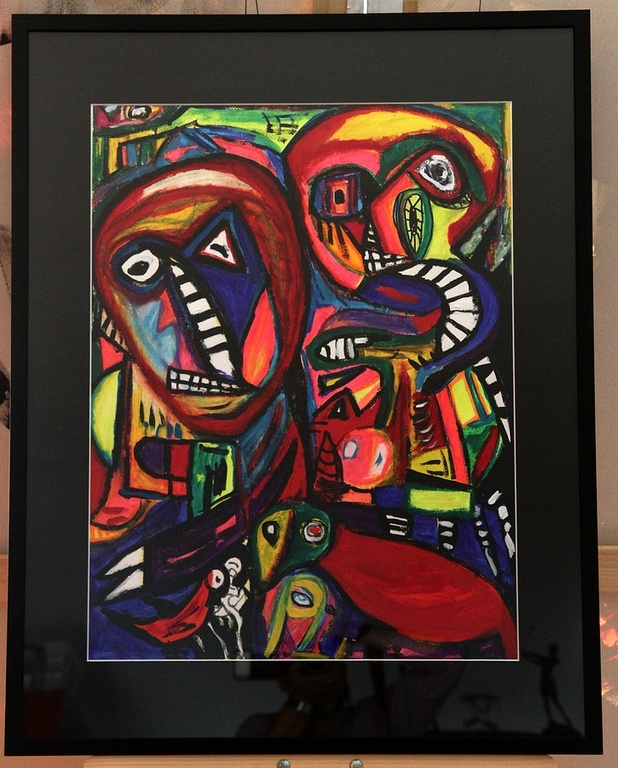 William Remory, Gemengde Techniek op papier, Fraai ingelijst 73 x 93 cm. kopen? Bied vanaf 495!