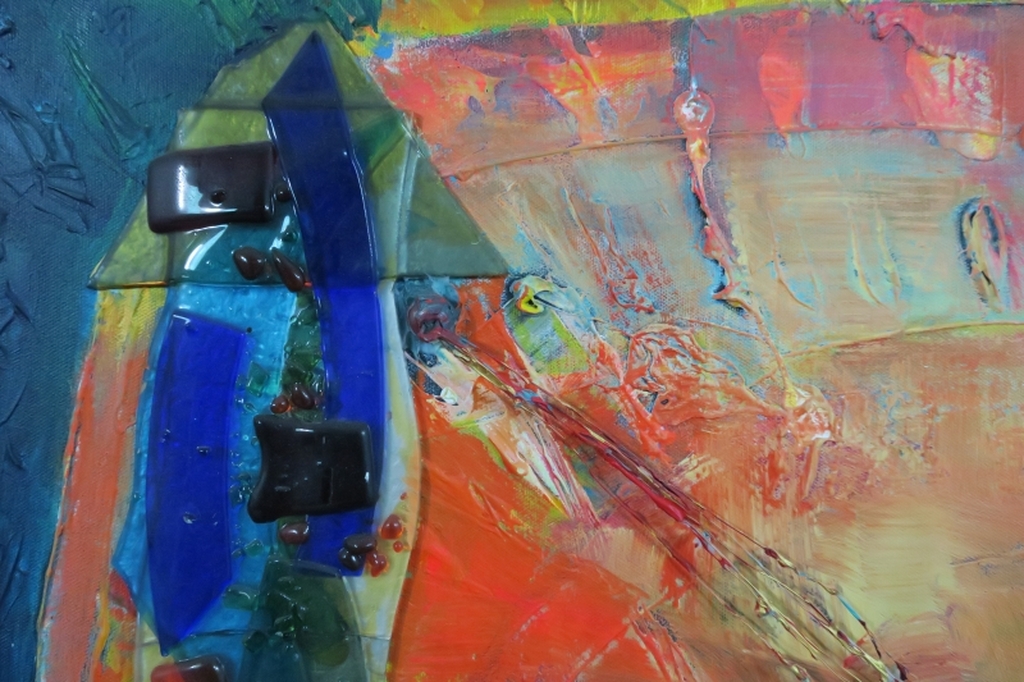 Franca Muller Jabusch: Gemengde techniek en olieverf op twee doeken, Z.T.  kopen? Bied vanaf 70!