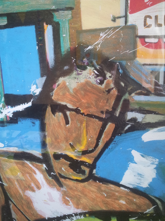 Zeefdruk Herman Brood Perro Bravo kopen? Bied vanaf 300!