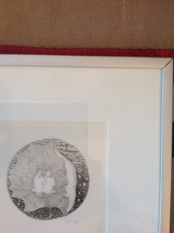 Herfstwandeling, ets kopen? Bied vanaf 1!