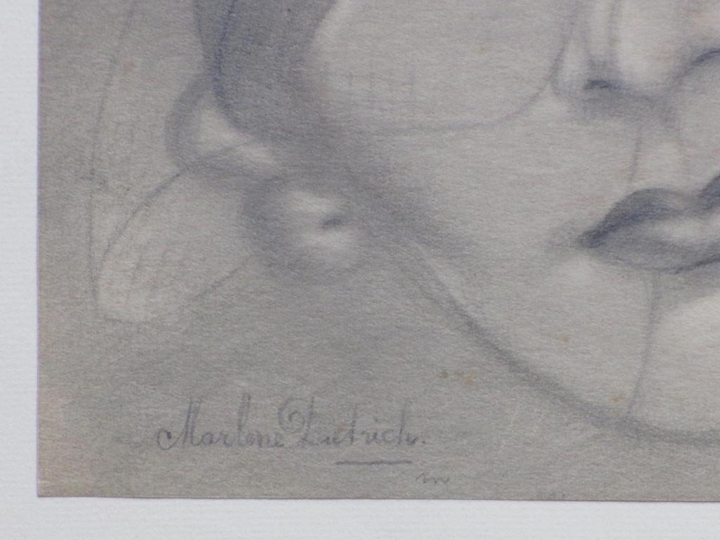 Leni Linthout, Marlene Dietrich, Tekening kopen? Bied vanaf 30!