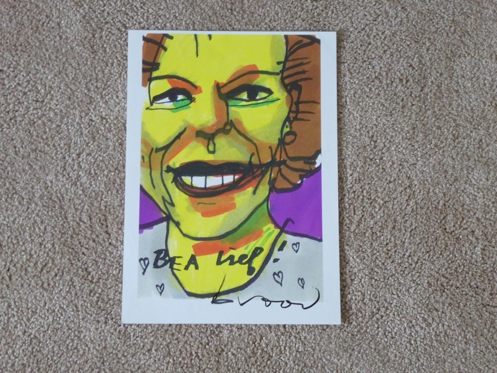 Herman Brood, Bea lief, litho kopen? Bied vanaf 55!
