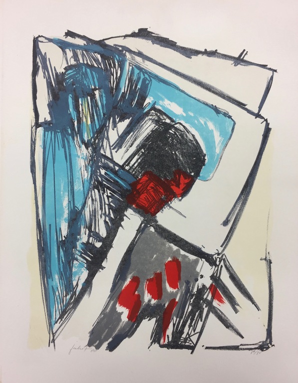 Jan Hofstra: Litho, Zonder titel  kopen? Bied vanaf 1!