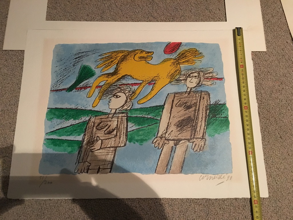 Corneille, zeefdruk, Promenade kopen? Bied vanaf 150!