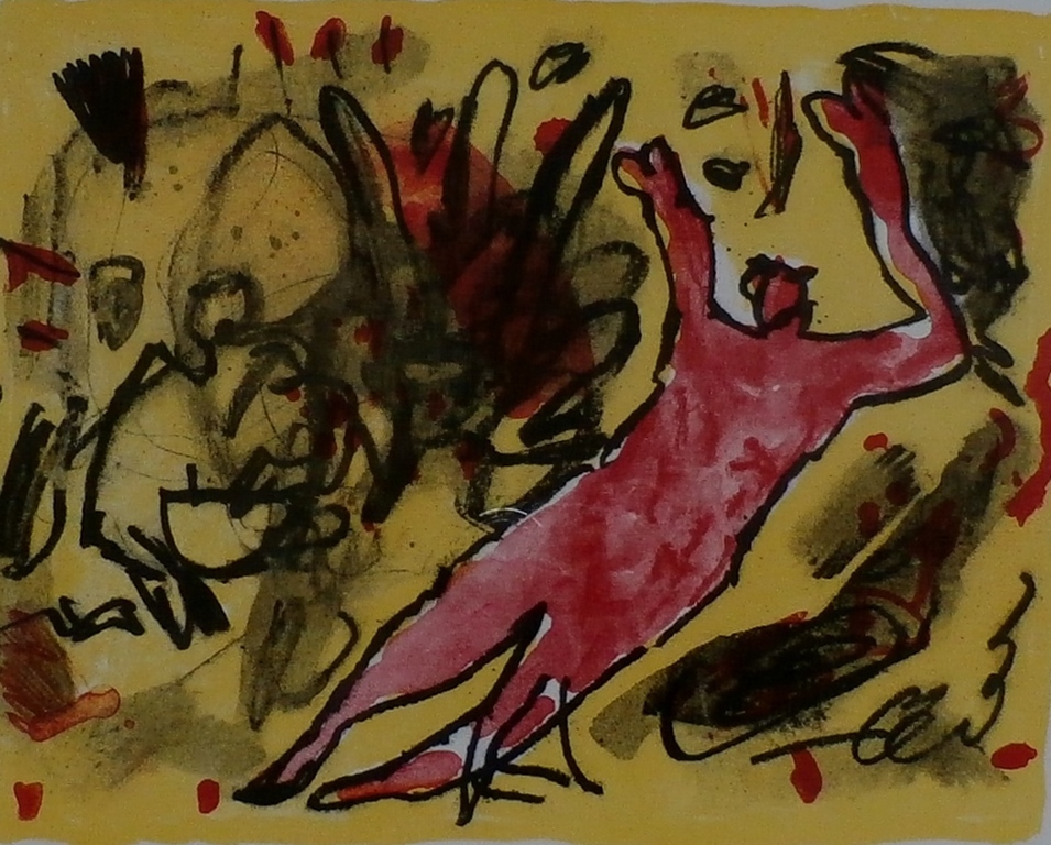 Dominique Chan, ingelijste zeefdruk, handgesigneerd en genummerd kopen? Bied vanaf 60!