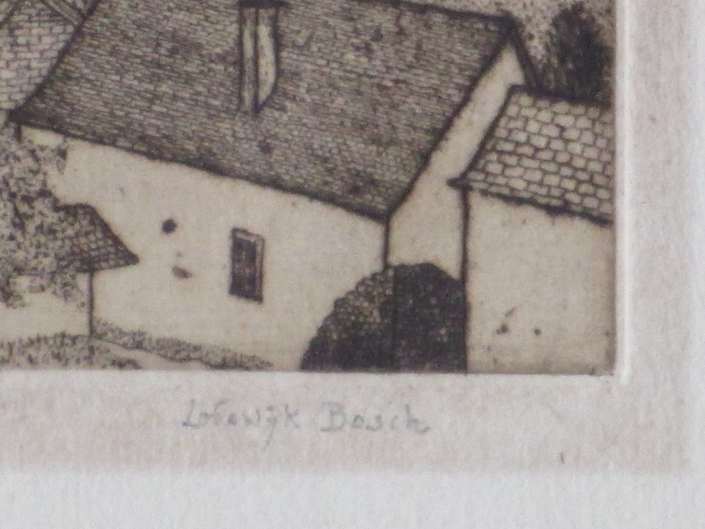 Lodewijk Bosch, Loëge h'te Savoie, Ets kopen? Bied vanaf 25!
