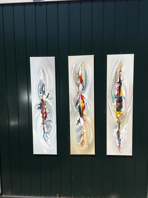 Gena - Abstract - Drie luik -2017 kopen? Bied vanaf 250!