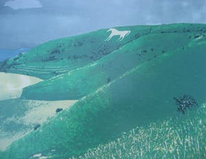 Marian Plug - Marian Plug Kleurenlitho Paard in Wiltshire kopen? Bied vanaf 1!