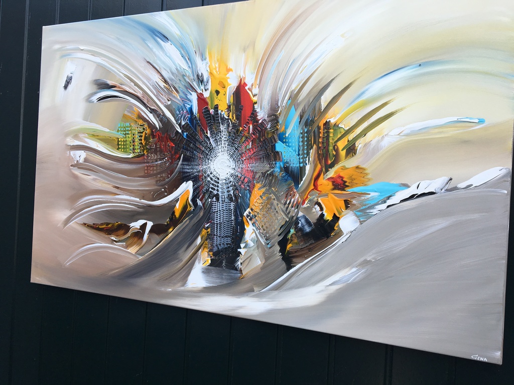 Gena - Abstract kopen? Bied vanaf 250!