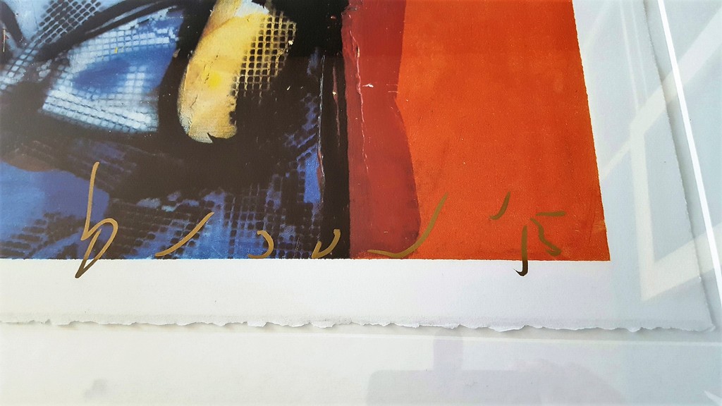 Herman Brood: zeefdruk, Blieft u een kop thee kopen? Bied vanaf 350!