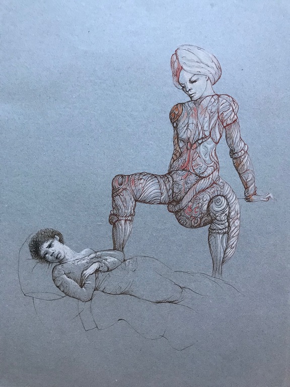 Leonor Fini - Kleurenets - 17/50 verkocht voor € 55!