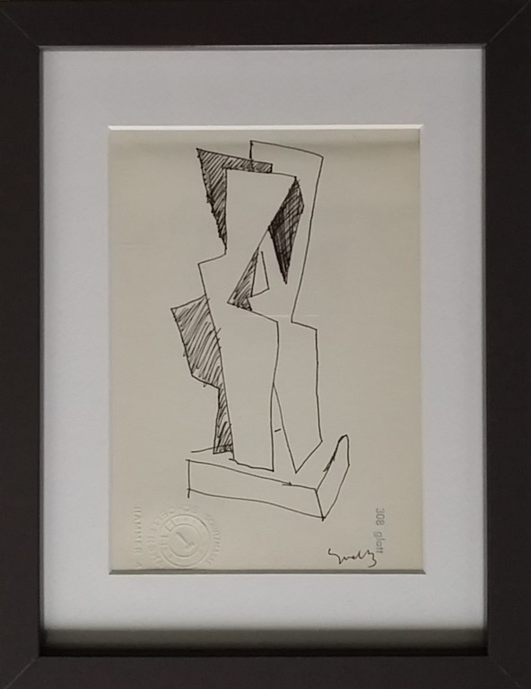 Siep van den Berg - Inkt op papier 1958-1959 verkocht voor € 75!