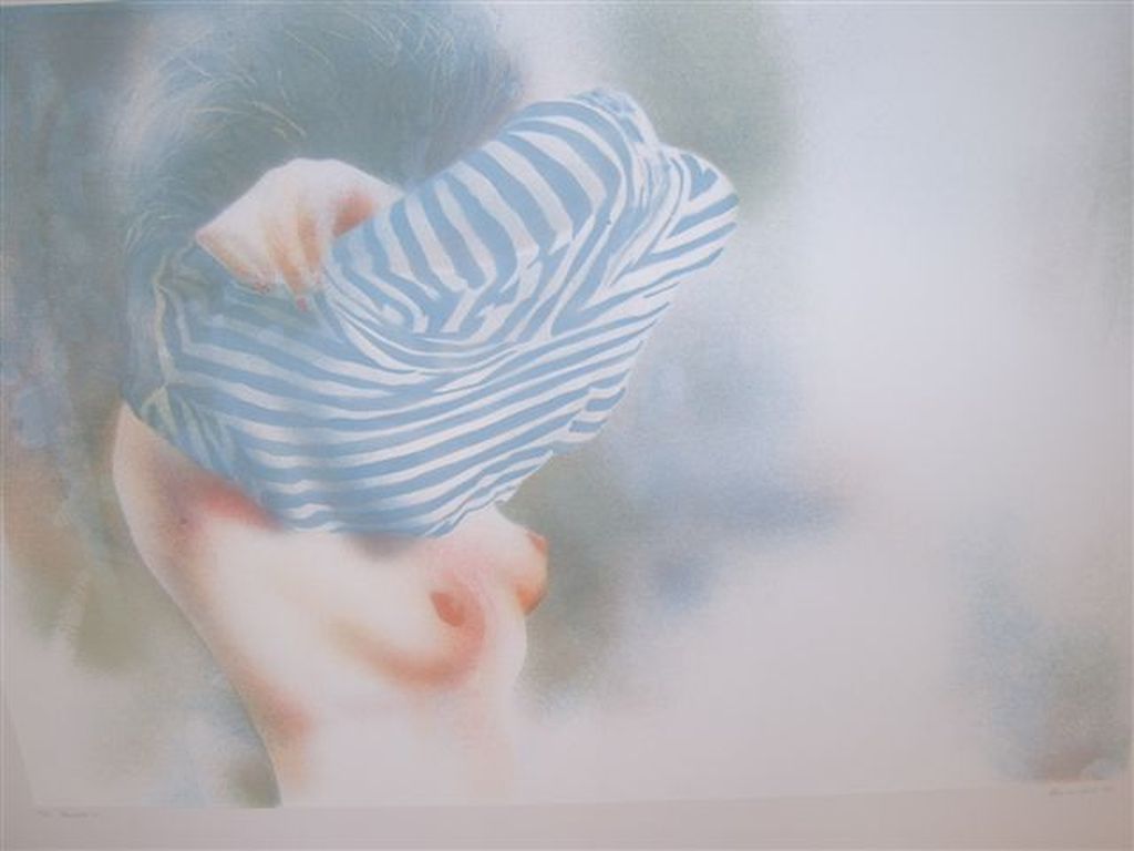 HANS VAN HORCK - gesigneerde zeefdruk - Abandon I verkocht voor € 55!