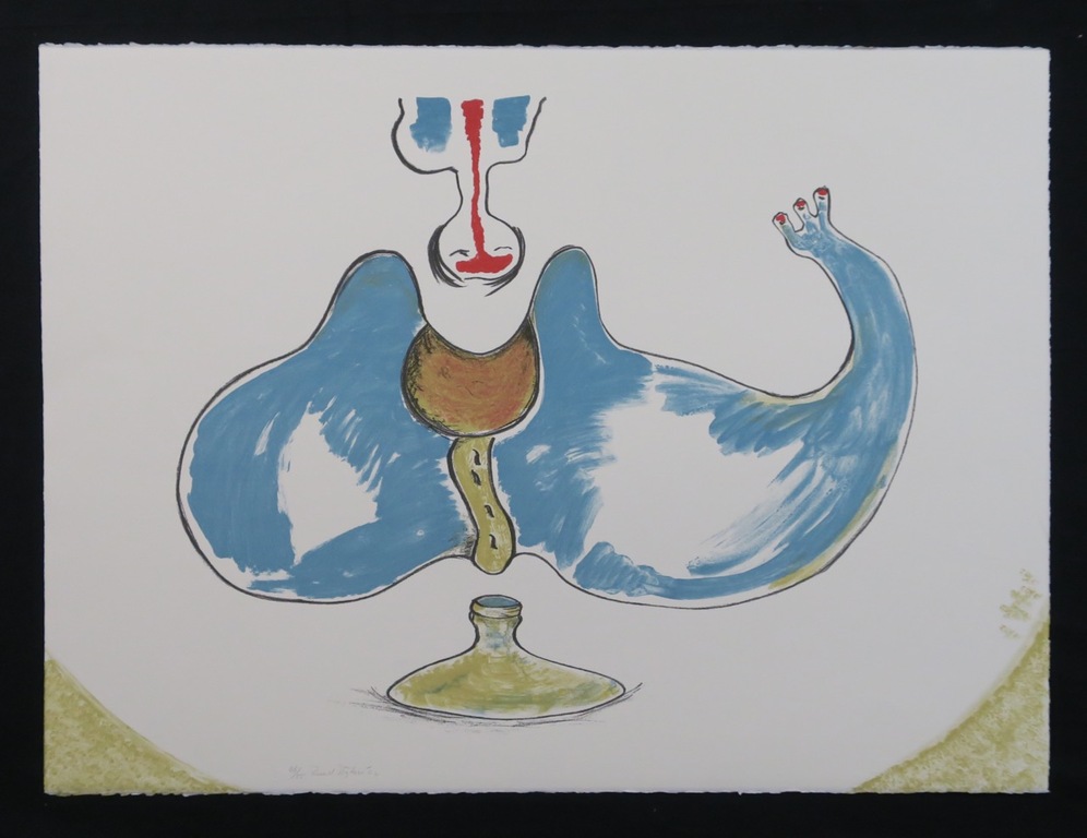 Lot met 2 werken van Ruud Dijkers: Litho kopen? Bied vanaf 1!