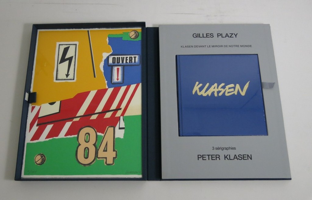 Peter Klasen: Portfolio Klasen devant le miroir de notre monde kaufen? Bieten Sie von 200!