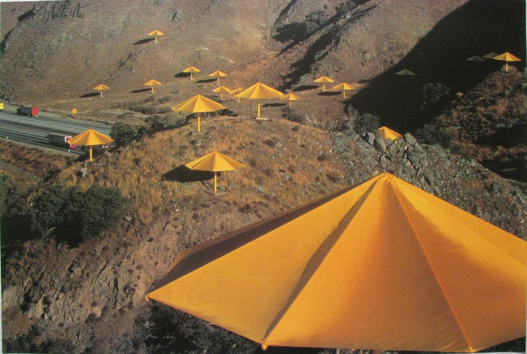 CHRISTO, The Umbrellas Japan-USA 1984-1991 verkocht voor € 120!