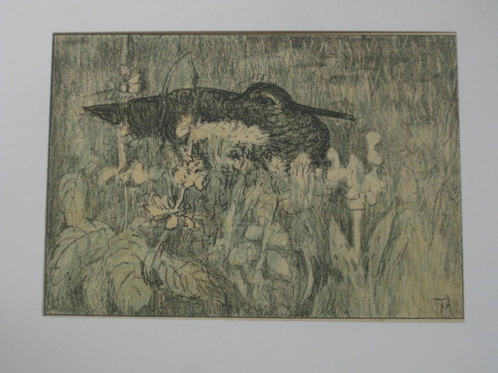 Theo van Hoytema 1863-1917 originele litho 1906 "Grutto" gesigneerd  kopen? Bied vanaf 1!