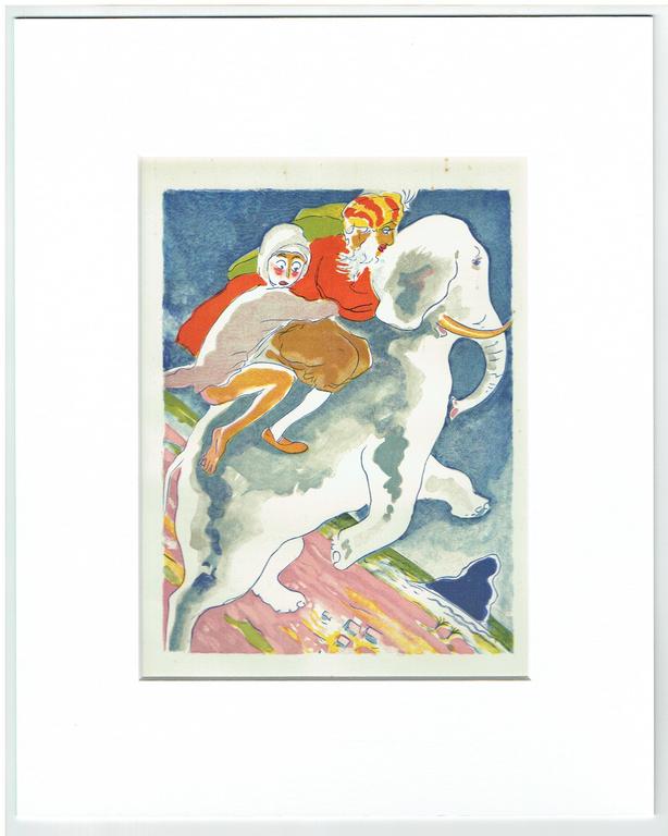 Kees van Dongen, Originele houtgravure uit 1955-"L'éléphant Blanc" kopen? Bied vanaf 50!