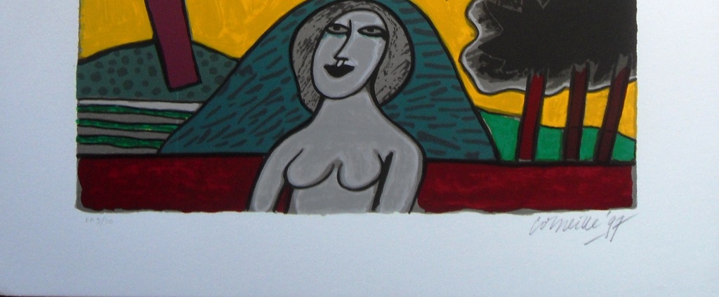 Corneille : vrouw,vogel en boom kopen? Bied vanaf 135!