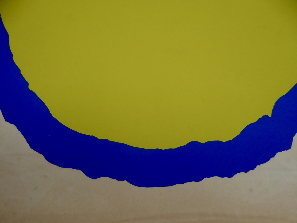 Bram Bogart. Litho Geel/Blauw uit 1978 kopen? Bied vanaf 1!