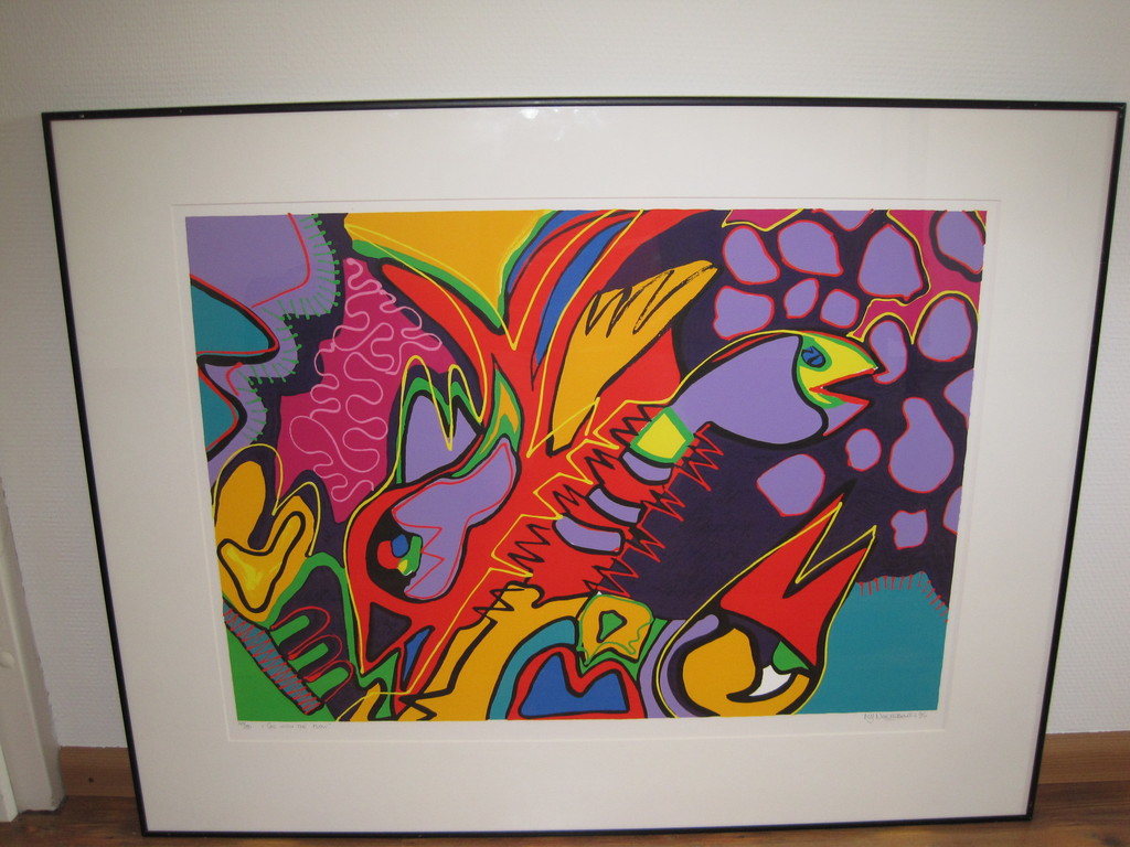 NAEREBOUT, MARIANNE/ZEEFDRUK/GO WITH THE FLOW verkocht voor € 70!