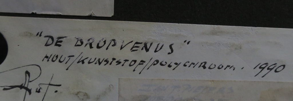 Ian Pieters: Sculptuur gemengde techniek, De dropvenus kopen? Bied vanaf 1!