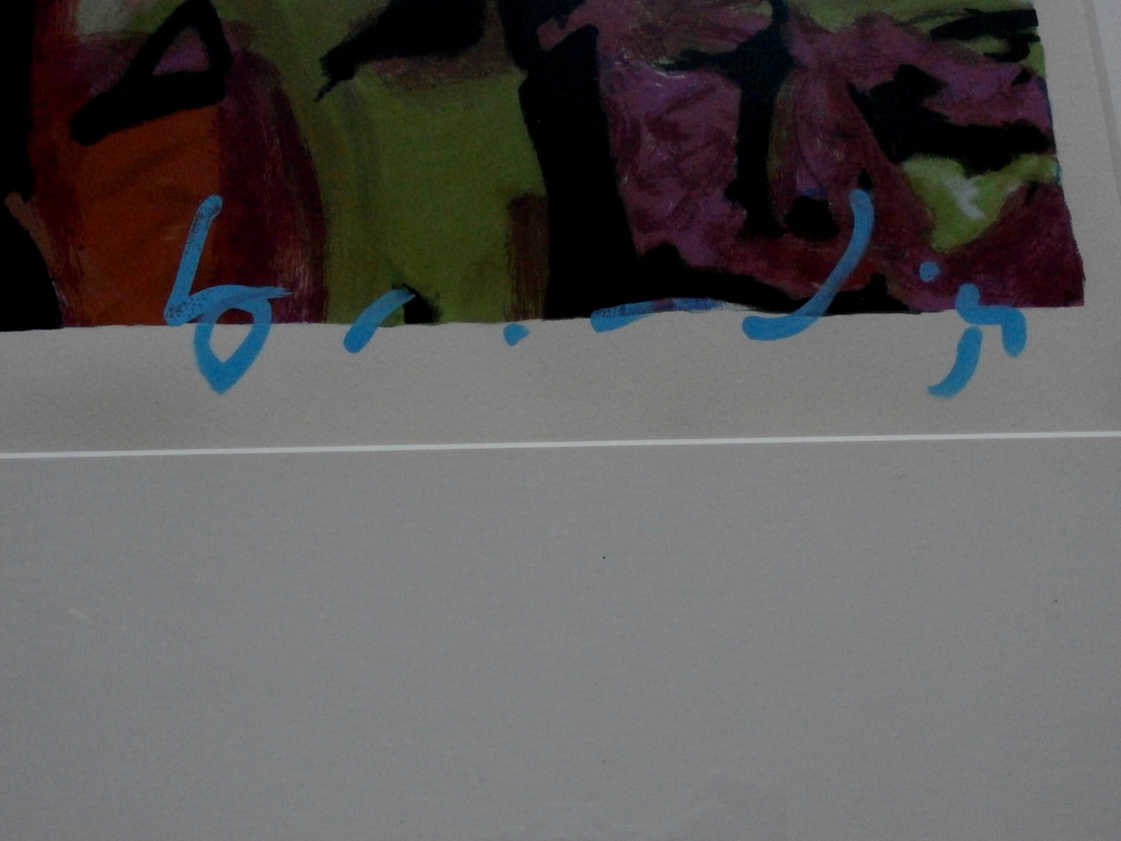 Herman Brood - grote ingelijste zeefdruk: Family Affair - gesigneerd - 1994 kopen? Bied vanaf 450!