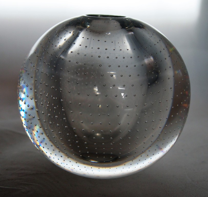 A.D. Copier Leerdam - Blank glazen spijkerbol  kopen? Bied vanaf 65!