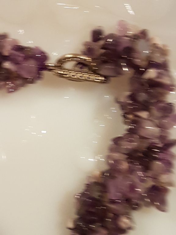 Amethist ketting - vintage kopen? Bied vanaf 1!