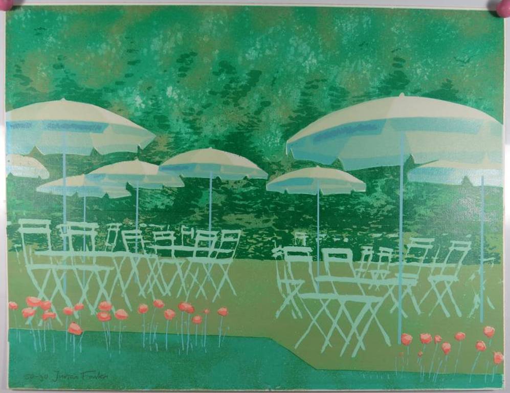 Jurjen Fontein: Zeefdruk, Terras kopen? Bied vanaf 1!