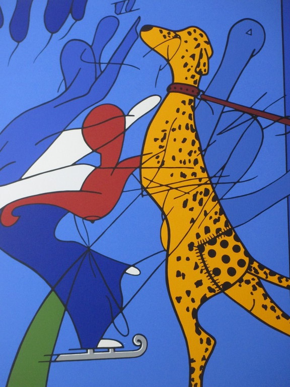 Jules Bekker, Fantasie Dalmatiër, Kleurenzeefdruk kopen? Bied vanaf 25!