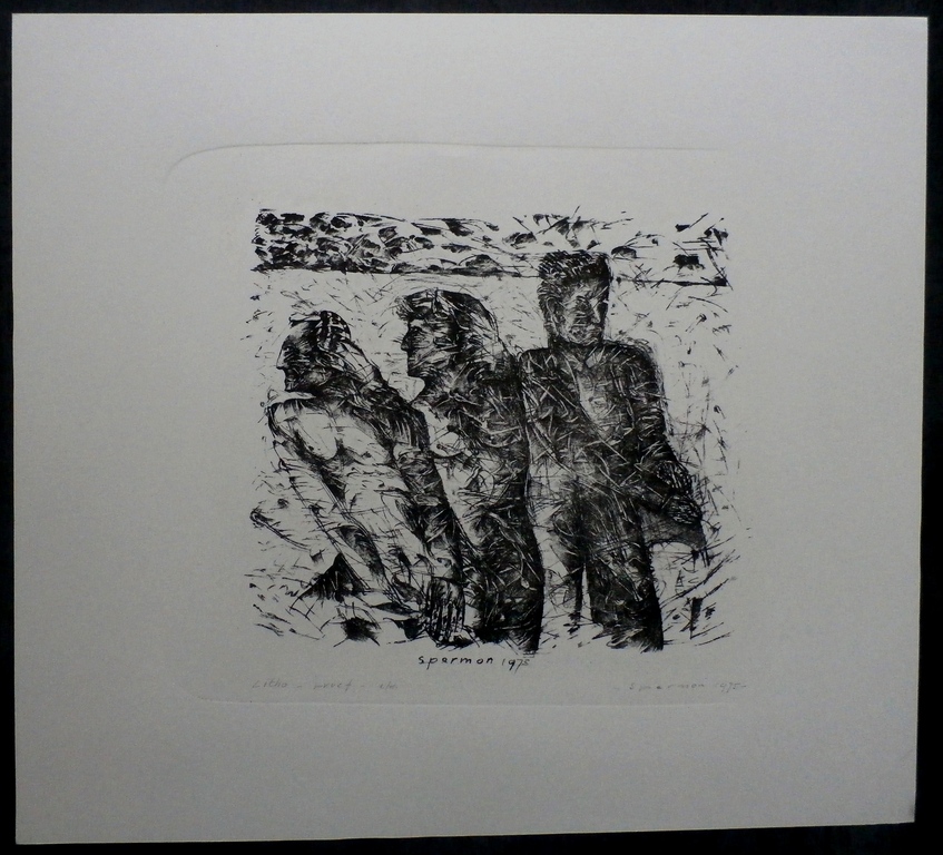 Laatste keer: Kees Spermon - Litho - 1975 kopen? Bied vanaf 45!