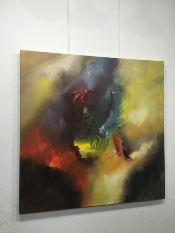 Gena Genadyj gemengde  technieken op doek  PEASE kopen? Bied vanaf 1!