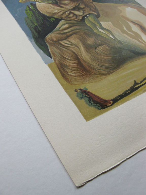 Salvador Dali - 'De logische duivel' (Canto 27) - Originele Houtgravure, 1960 kopen? Bied vanaf 120!