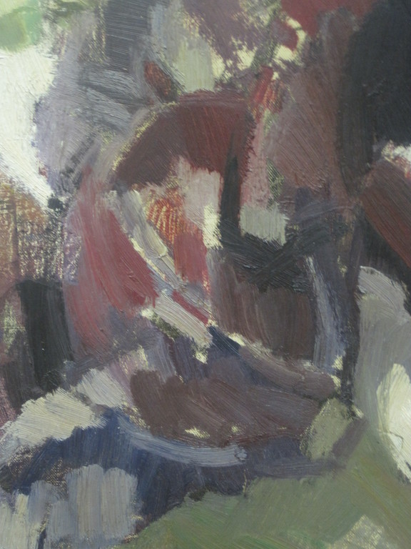 gesigneerd S.Hoekstra groot olieverf "stilleven met rode kool"  kopen? Bied vanaf 1!