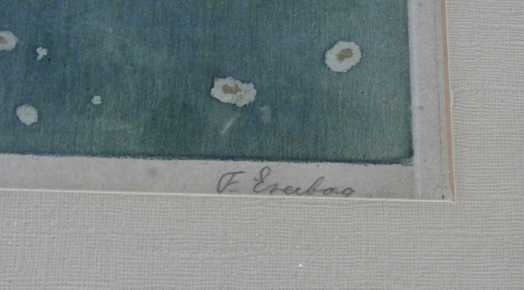 Frans everbag - Ets:  2 geitjes - 1939 kopen? Bied vanaf 145!