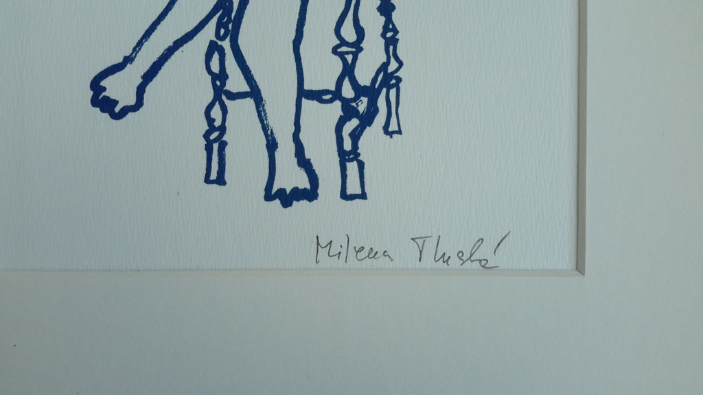 Milena Tlusta, zeefdrukje in p.p. kopen? Bied vanaf 10!