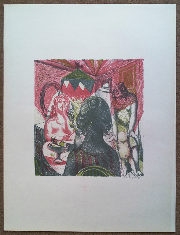 Nicolaas Wijnberg - Interieur, litho kopen? Bied vanaf 60!