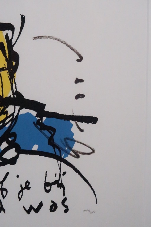 Herman Brood: Zeefdruk, ... of je bij God was - Ingelijst kopen? Bied vanaf 100!