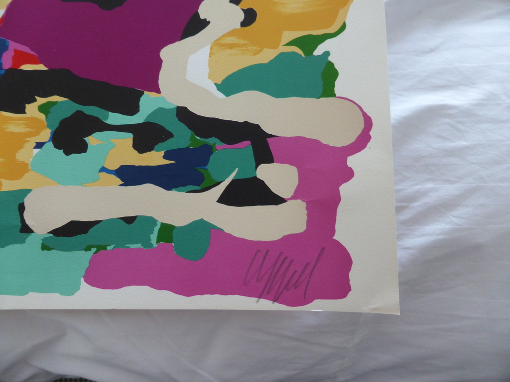 Karel Appel ,litho Evening walk uit 1979 kopen? Bied vanaf 525!