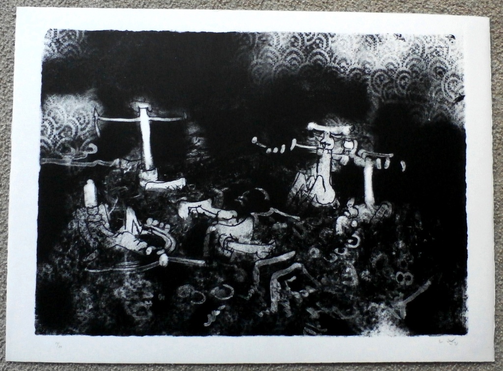 Robert Matta - Litho: L'acque dell'Arno 3 - 1970 kopen? Bied vanaf 200!