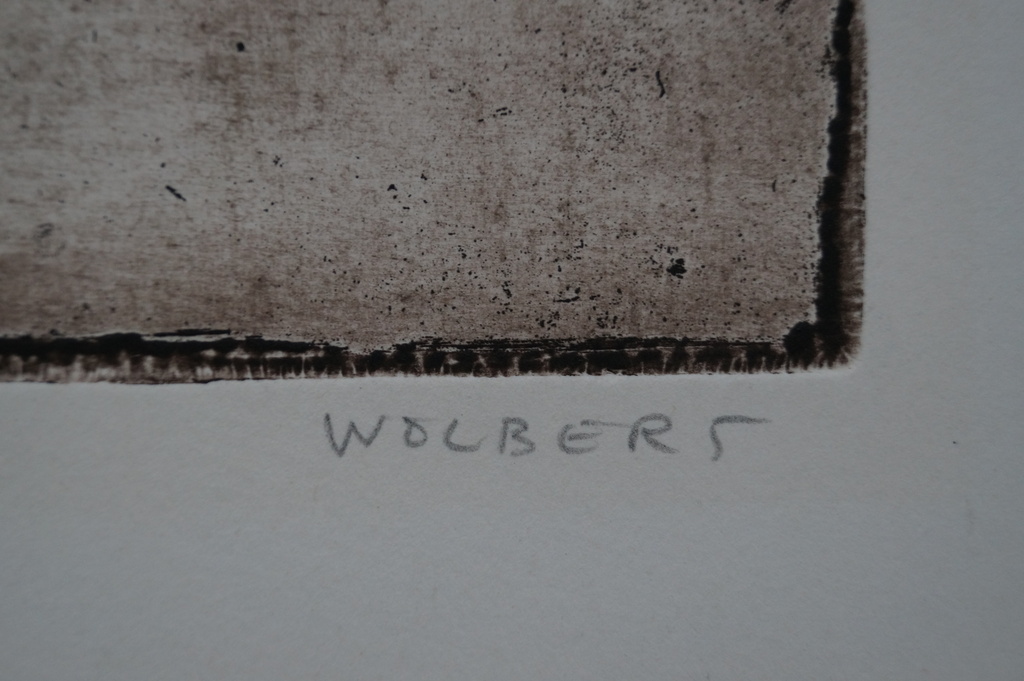 Heleen Wolbert -gesigneerde ets aquatint  kopen? Bied vanaf 12!