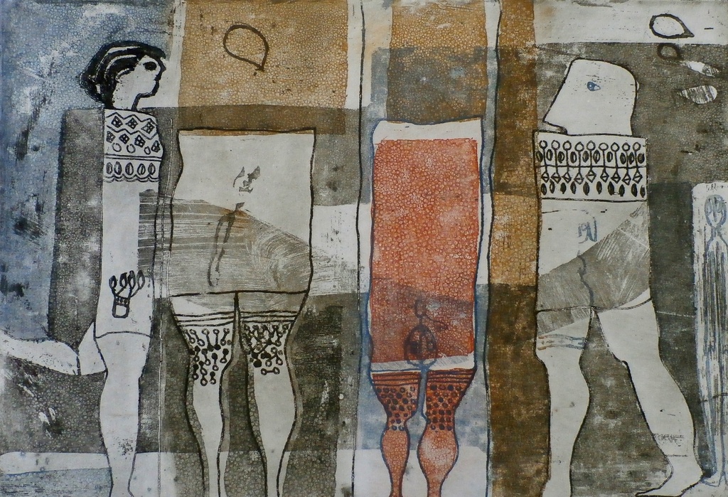 Hans Buining - ets: onvergetelijke ontmoeting - 1997 - oplage 20 stuks kopen? Bied vanaf 55!