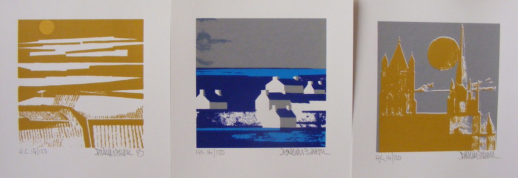 Pascal Besson, set van 3 originele litho's, elk handgesigneerd! kopen? Bied vanaf 35!
