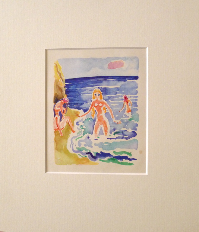 Kees van Dongen, houtgravure naar aquarel uit a La Recherche du Temps Perdu met Passe-partout! kopen? Bied vanaf 50!